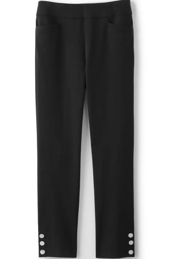 Soft Surroundings Soft Essential Superla Slim Leg Crop Pants- Pants