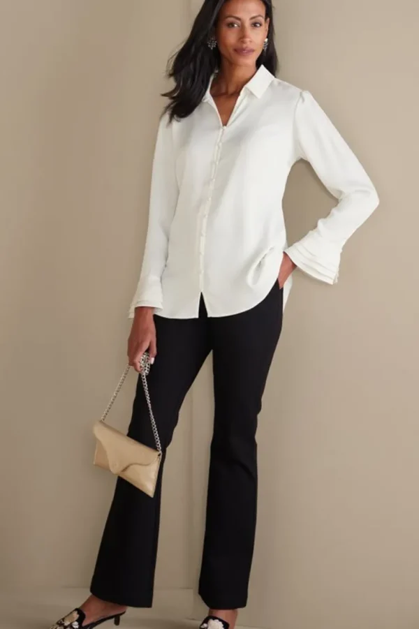 Soft Surroundings Sonnet Blouse- Tops