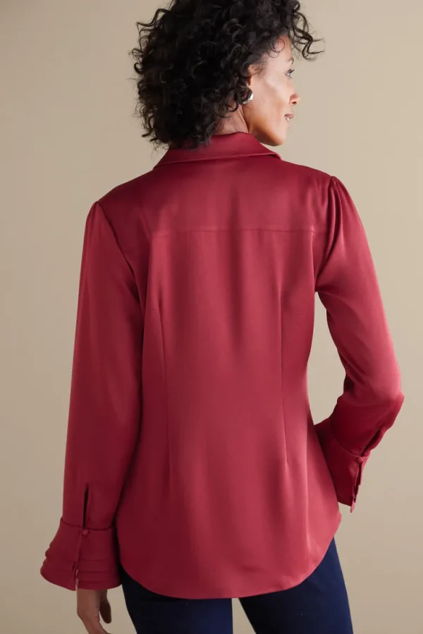 Soft Surroundings Sonnet Blouse- Tops