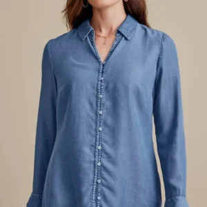 Soft Surroundings Sonnet Tencel™ Shirt- Tops