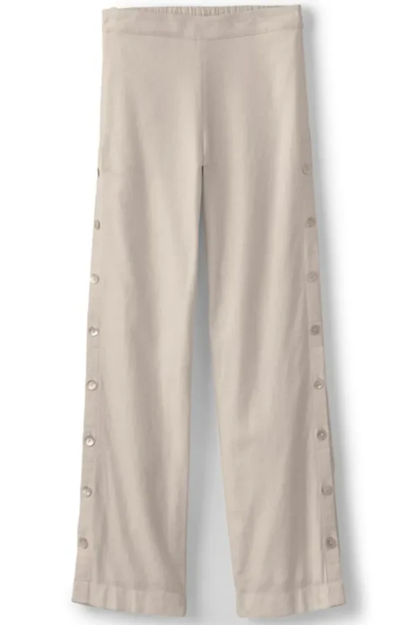 Soft Surroundings Sonoma Linen Blend Wide Leg Pants- Pants