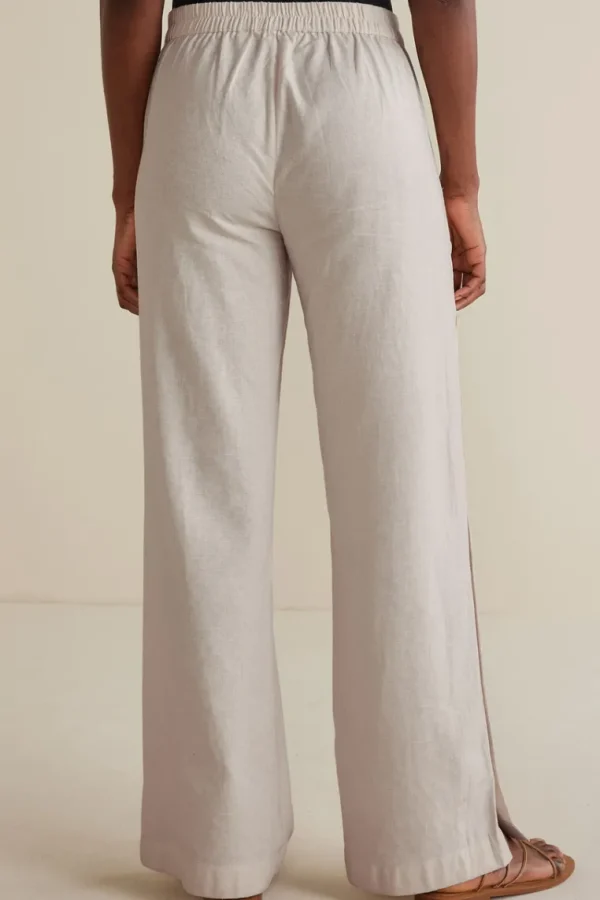 Soft Surroundings Sonoma Linen Blend Wide Leg Pants- Pants