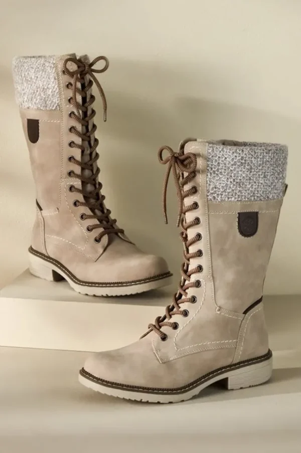 Soft Surroundings Spring Step Yosemite Lace Up Boots- Shoes