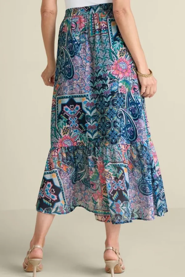 Soft Surroundings Sumarti Midi Skirt- Skirts