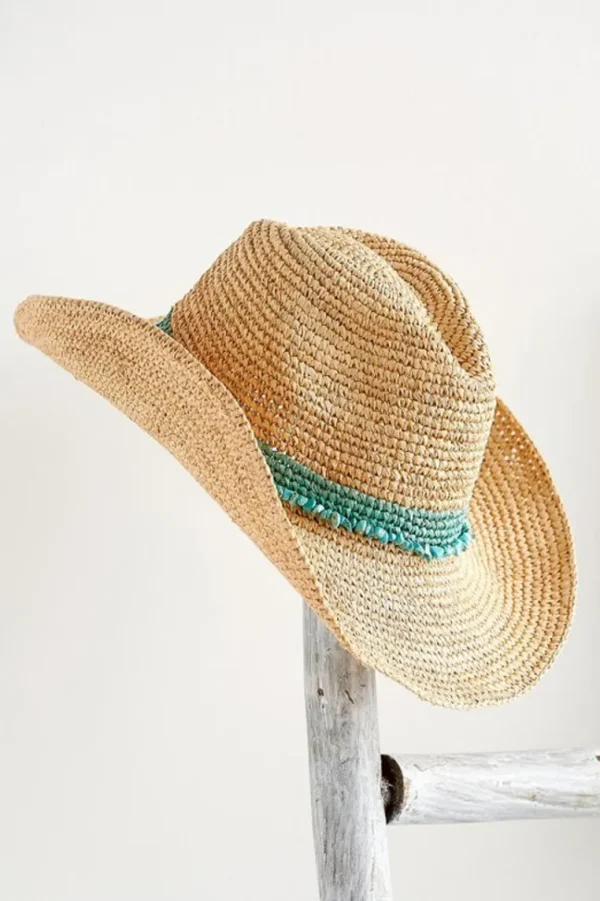 Soft Surroundings Tahitian Cowboy Hat- Jewelry | Hats