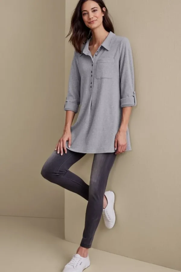 Soft Surroundings Take It Easy Top- Tops