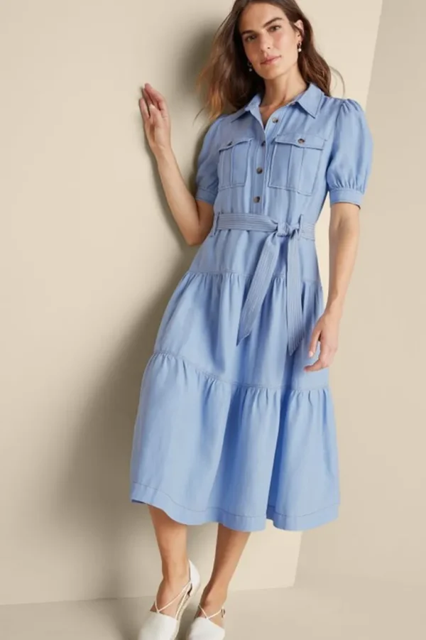 Soft Surroundings Tenley Midi Dress- Dresses