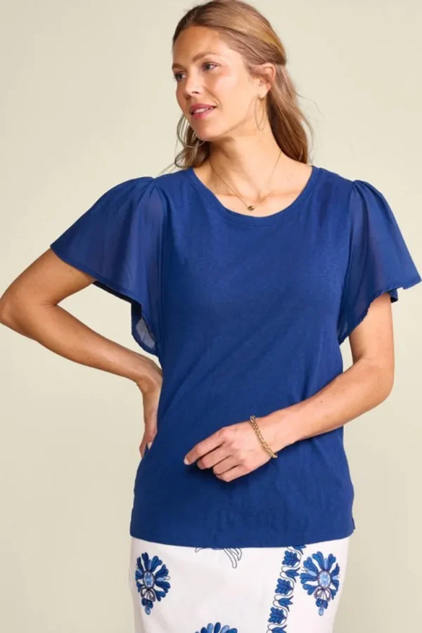 Soft Surroundings Tessa Tee- Tops