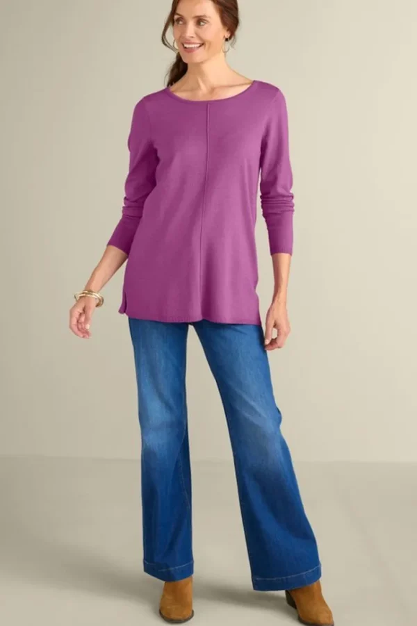 Soft Surroundings Tiana Sweater Tunic- Tops | Sweaters & Cardigans