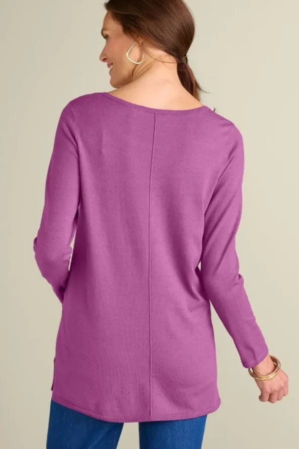 Soft Surroundings Tiana Sweater Tunic- Tops | Sweaters & Cardigans