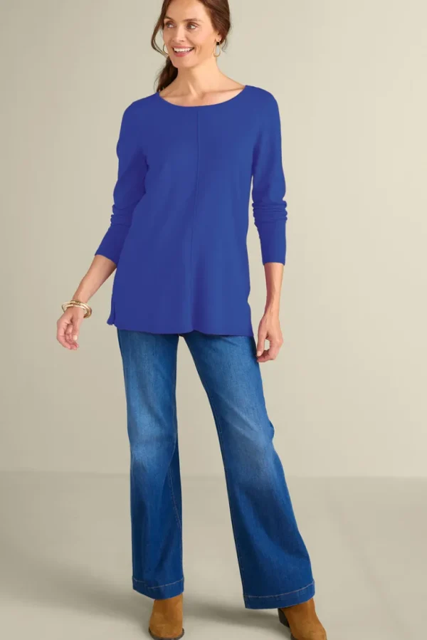 Soft Surroundings Tiana Sweater Tunic- Tops | Sweaters & Cardigans