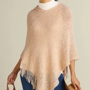 Soft Surroundings Touch Of Sparkle Poncho- Toppers | Jackets & Coats