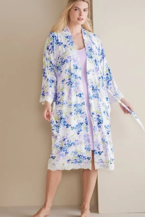 Soft Surroundings Tranquility Bamboo Robe- Sleepwear & Lounge