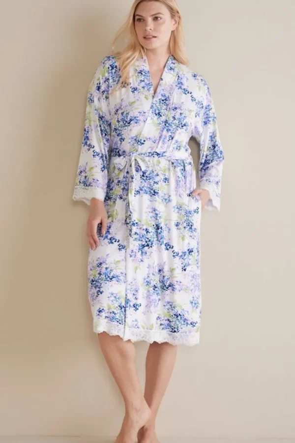 Soft Surroundings Tranquility Bamboo Robe- Sleepwear & Lounge