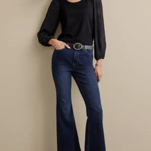 Soft Surroundings Ultimate Denim Flare Jeans- Jeans