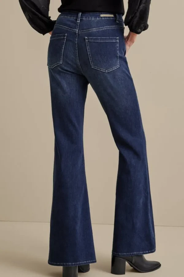 Soft Surroundings Ultimate Denim Flare Jeans- Jeans