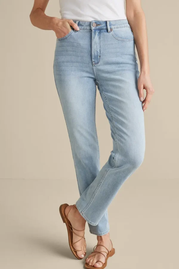 Soft Surroundings Ultimate Denim Straight Leg Jeans- Jeans