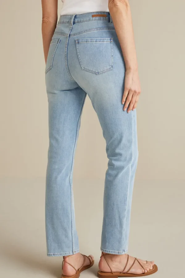 Soft Surroundings Ultimate Denim Straight Leg Jeans- Jeans