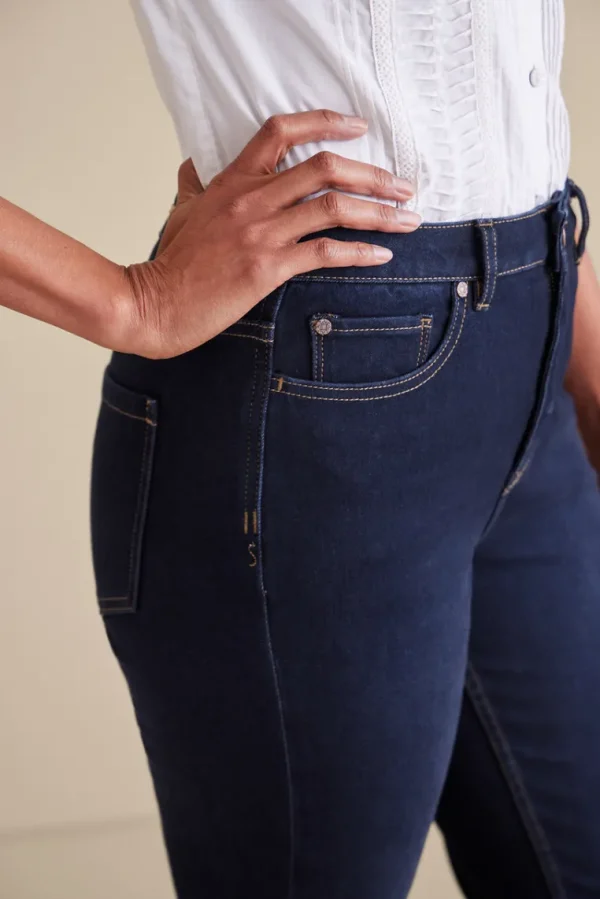 Soft Surroundings Ultimate Denim Straight Leg Jeans- Jeans