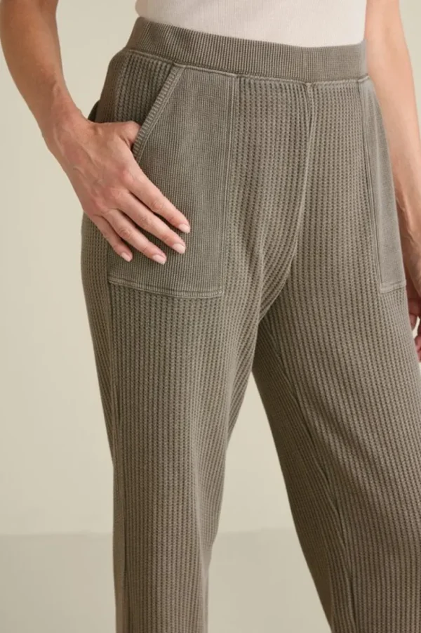 Soft Surroundings Vala Waffle Pull-On Pants- Pants