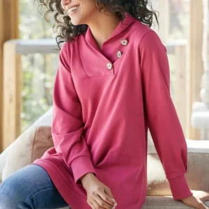 Soft Surroundings Winifred Pullover- Tops