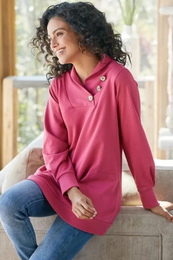 Soft Surroundings Winifred Pullover- Tops