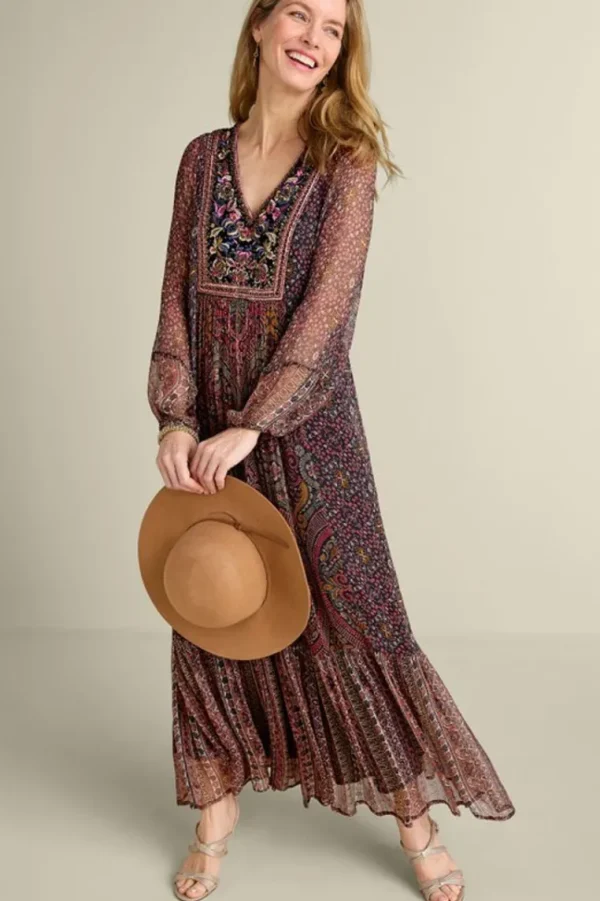 Soft Surroundings Zellige Maxi Dress- Dresses